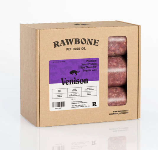 Rawbone Pet Food Co Pure Venison