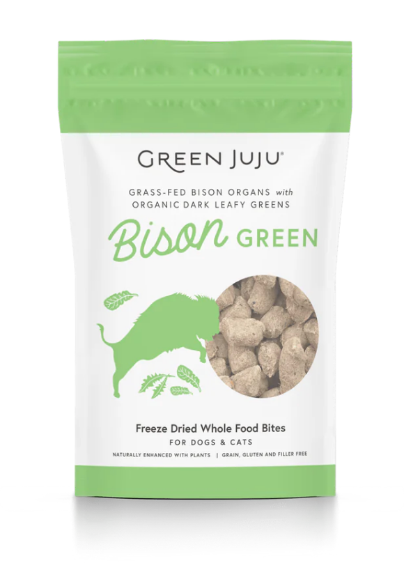 Load image into Gallery viewer, Green Juju Bison Freeze-dried Whole Food Bites
