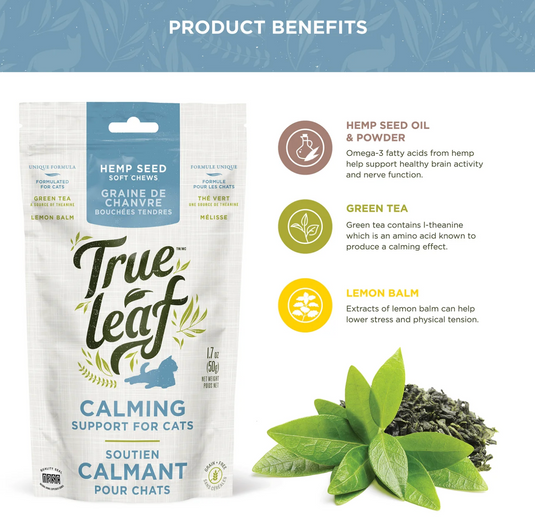 True Leaf Calming Support for Cats 50g