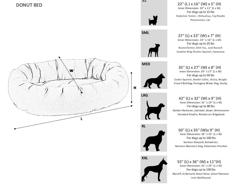 Load image into Gallery viewer, Bowser Donut Bed Raspberry Toile
