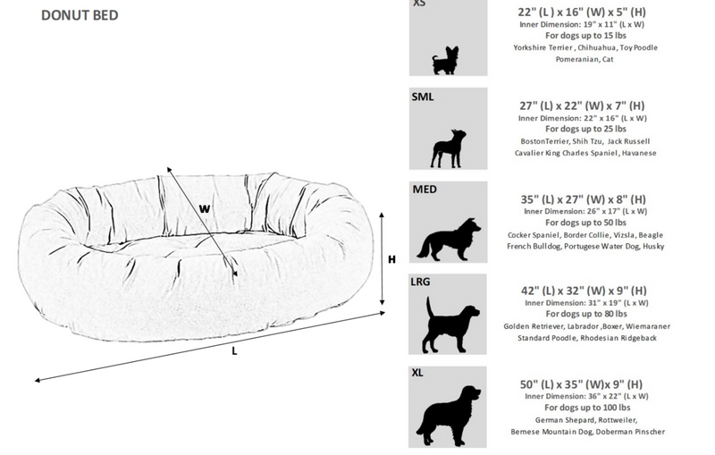 Load image into Gallery viewer, Bowsers Donut Bed Dog Days

