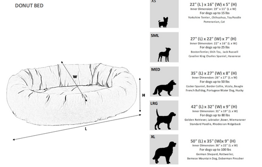 Bowsers Donut Bed Dog Days