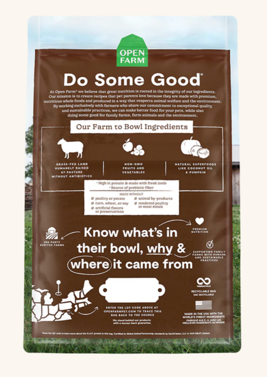 Open Farm Cat Grain-Free Pasture Raised Lamb