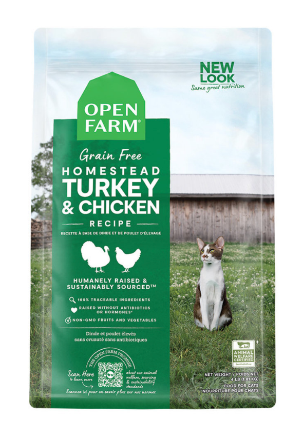 Load image into Gallery viewer, Open Farm Cat Grain-Free Homestead Turkey &amp; Chicken
