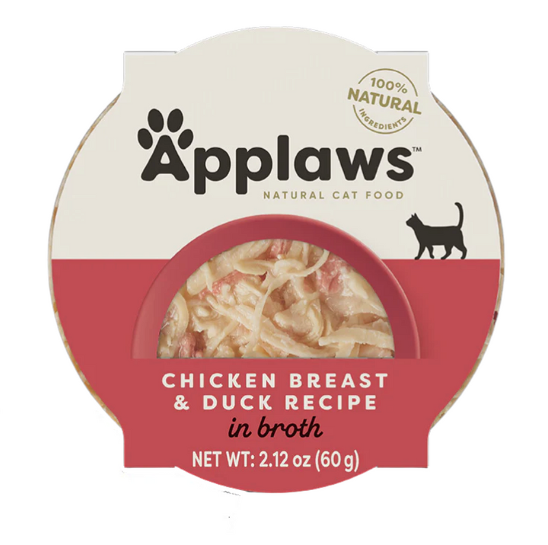 Load image into Gallery viewer, Applaws Chicken Breast &amp; Duck Pots 60g
