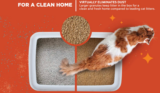 World's Best Low Tracking & Dust Control Unscented Litter