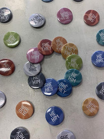 Pronoun Pins By Sam