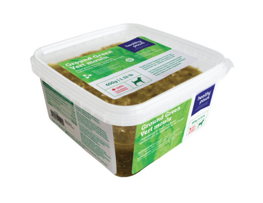 Healthy Paws Green Vegetable Ground Mince 1.32LB