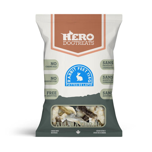 Hero Air Dried Rabbit Feet