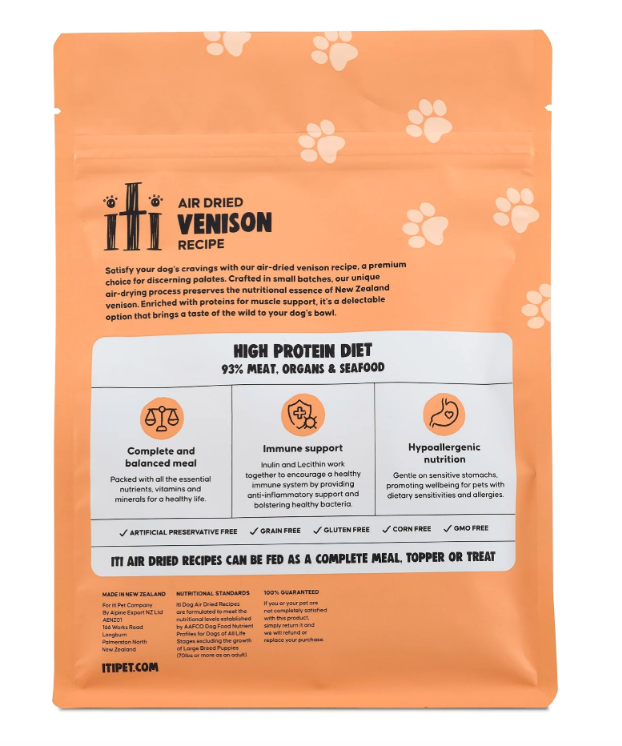 Load image into Gallery viewer, Iti Biti Air Dried Venison for Dogs - Discover Dogs
