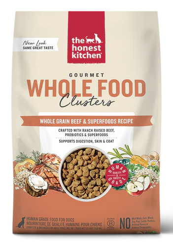 Honest Kitchen Whole Grain Clusters Beef and Oat