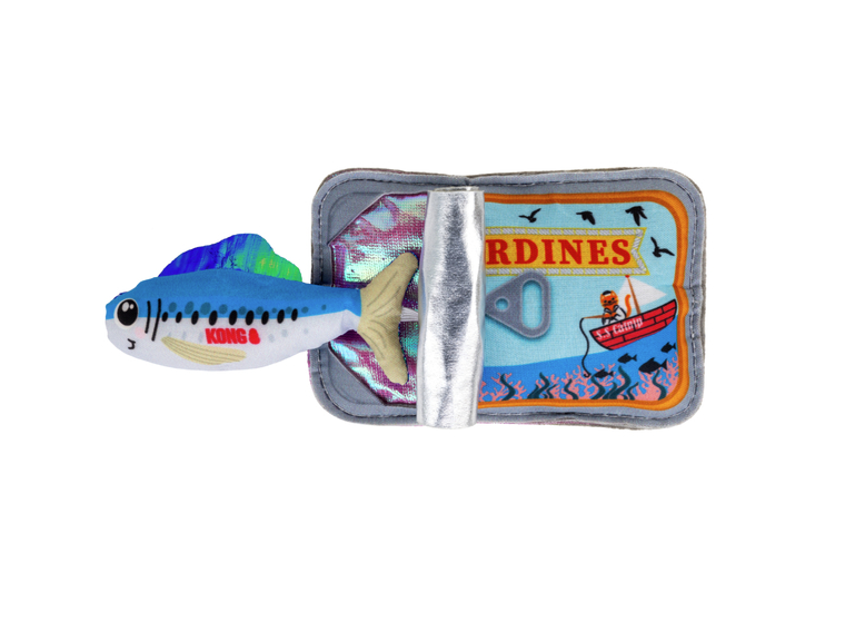 Load image into Gallery viewer, Kong Crackles Sardine Cat Toy
