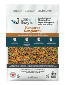 Tom & Sawyer Dog Gently Cooked Kangaroo 454g