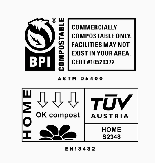 Monty's Compostable Corn Starch Large Poop Bags