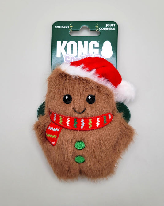 Kong Holiday Snuzzles Gingerbread