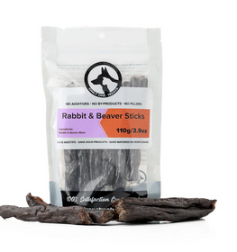 Only One Treats Rabbit & Beaver Sticks 110g