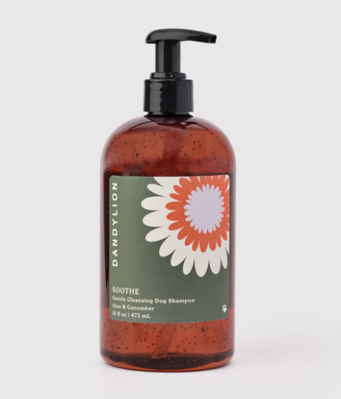 Dandylion Soothe Gentle Cleansing Dog Shampoo 473ml