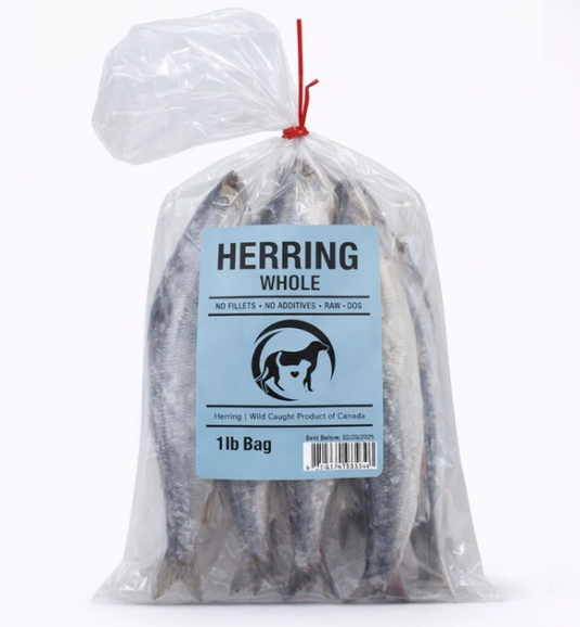 Buddies Frozen Whole Herring 1lb