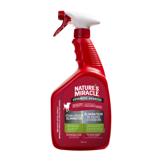 Nature's Miracle Advanced Stain & Odour Remover Spray 946 mL