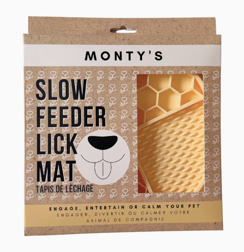 Load image into Gallery viewer, Monty's Silicone Slow Feeder Lick Mat
