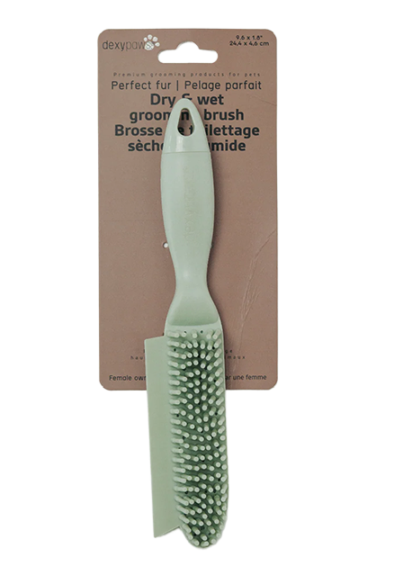 Dexypaws Dog Dry & Wet Grooming Brush