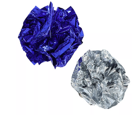 Coastal Turbo Cat Krinkle Ball 2pk