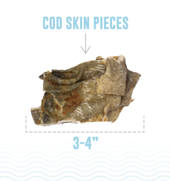 Load image into Gallery viewer, Icelandic+ Cod Skin Strips Mixed Pieces 1 lb Bag
