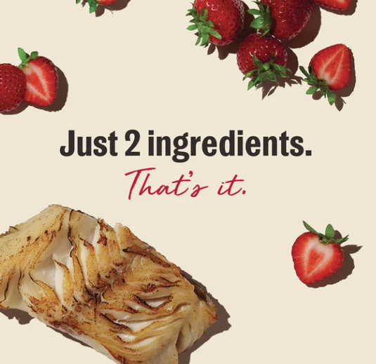 The Honest Kitchen Superfood Cod Crisps with Strawberry 3oz