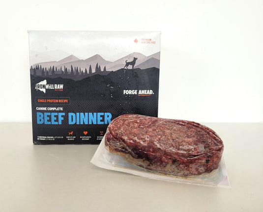 Iron Will Raw Complete Beef Single Protein 6lb