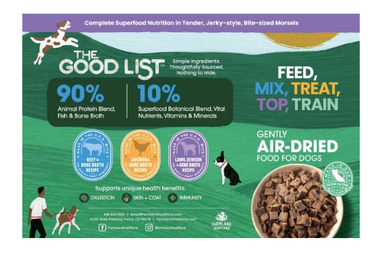 Load image into Gallery viewer, Farmland Traditions Dog The Good List Air Dried Beef &amp; Bone Broth
