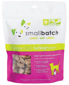Smallbatch Freeze-dried Turkey Hearts 3.5oz