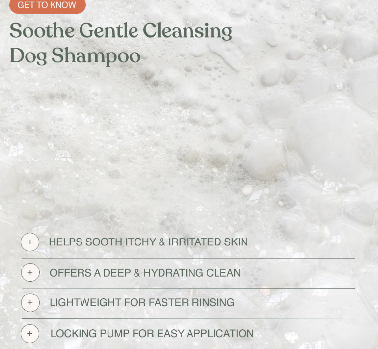 Load image into Gallery viewer, Dandylion Soothe Gentle Cleansing Dog Shampoo 473ml

