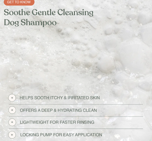 Dandylion Soothe Gentle Cleansing Dog Shampoo 473ml