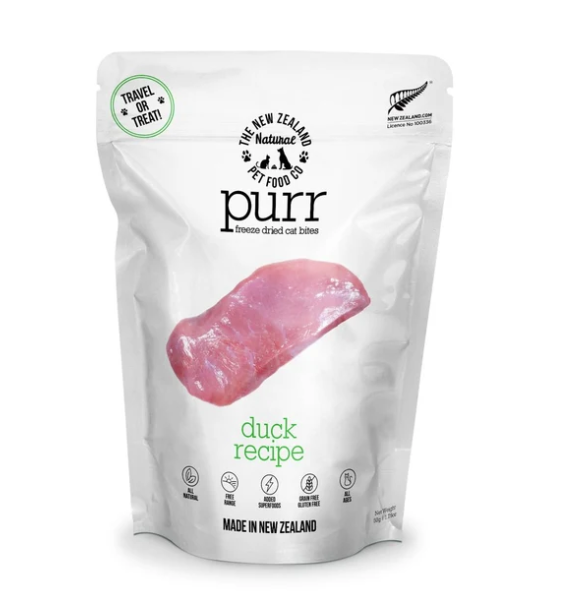 Load image into Gallery viewer, NZ Natural Purr (Meow) Freeze-Dried Duck 280g
