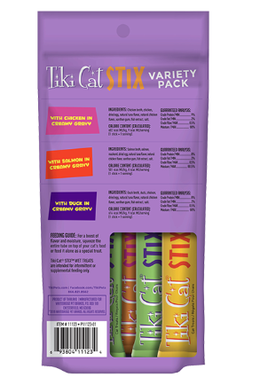 Load image into Gallery viewer, Tiki Cat Stix Wet Treats Multiflavour 6 Pack
