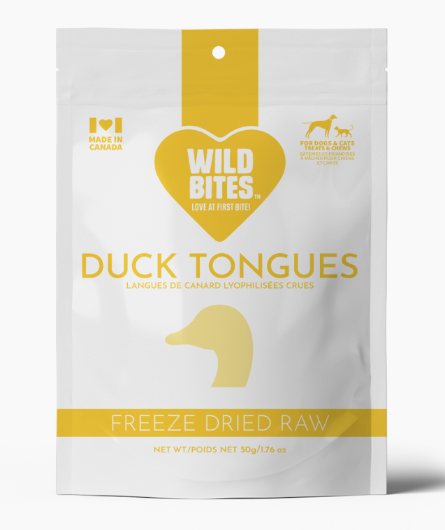 Load image into Gallery viewer, Wild Bites Freeze Dried Duck Tongues
