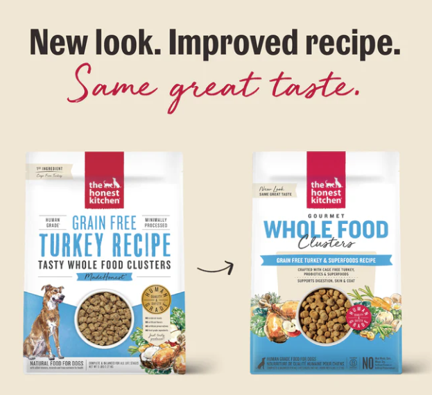 Load image into Gallery viewer, Honest Kitchen Grain Free Turkey Whole Food Clusters

