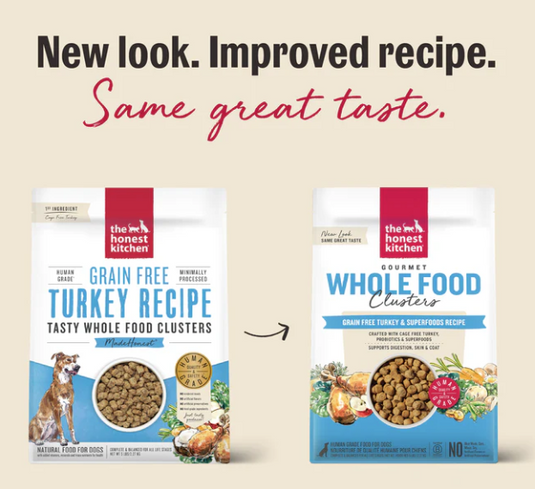 Honest Kitchen Grain Free Turkey Whole Food Clusters