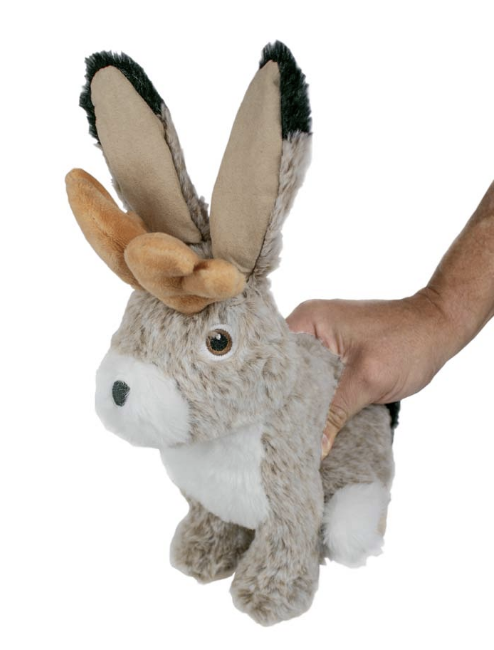 Load image into Gallery viewer, Tall Tails Jackalope Twitchy Toy 8&quot;
