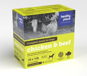 Healthy Paws Complete Dinner Beef and Chicken 8lb