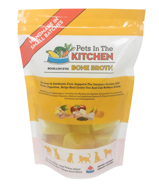 Pets In The Kitchen Frozen Pork Bone Broth 550ml