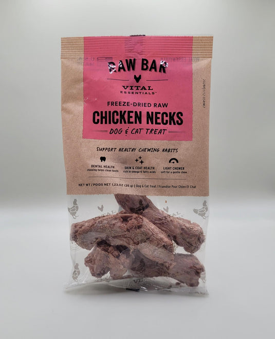 Vital Essentials Freeze-Dried Chicken Necks 1.23oz