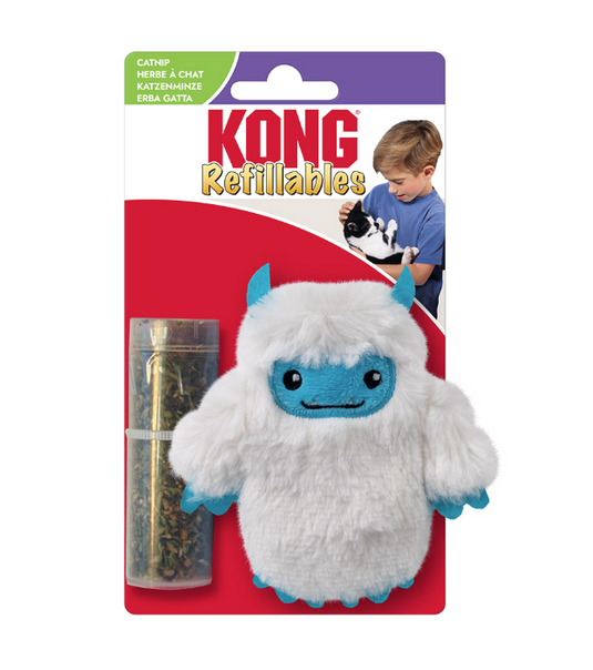 Kong Holiday Cat Refillable Yeti