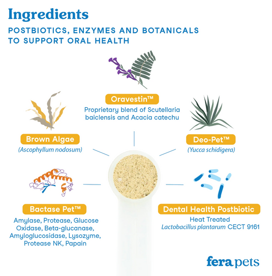 Fera Pet Organics Dental Support for Dogs & Cats 60g