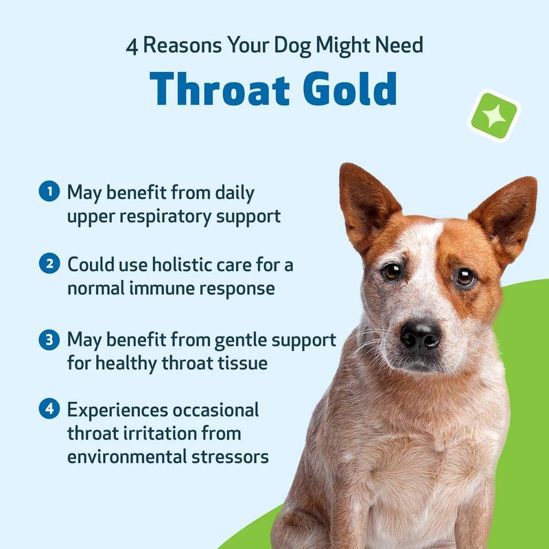 Load image into Gallery viewer, Pet Wellbeing Throat Gold - Discover Dogs
