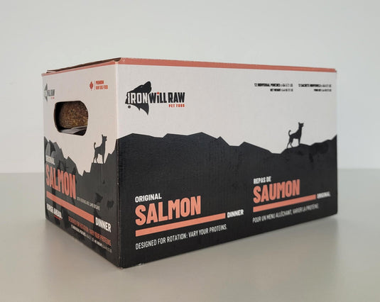 Iron Will Raw Original Salmon 12lb
