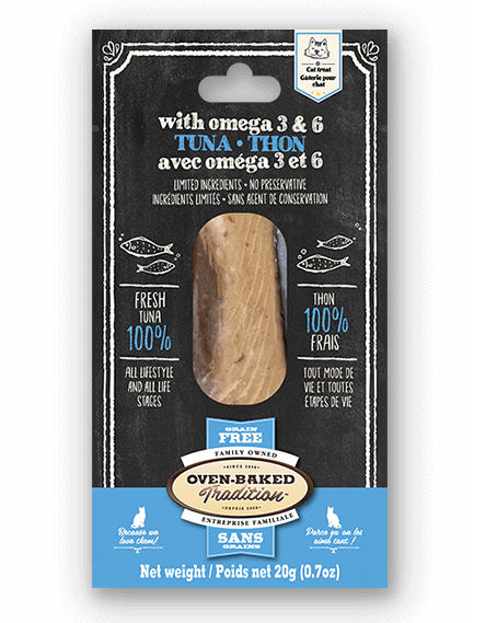 Oven-Baked Tradition Cat Fillet Tuna with Omega 3 & 6 20 g
