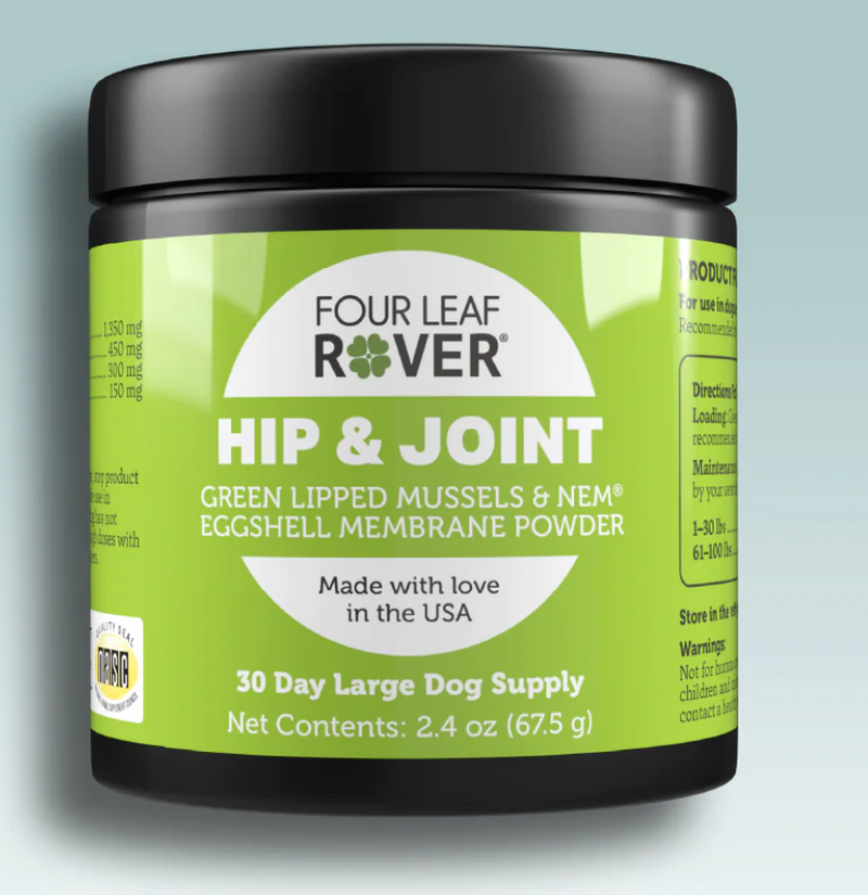 Load image into Gallery viewer, Four Leaf Rover Natural Hip &amp; Joint Support 67.5g
