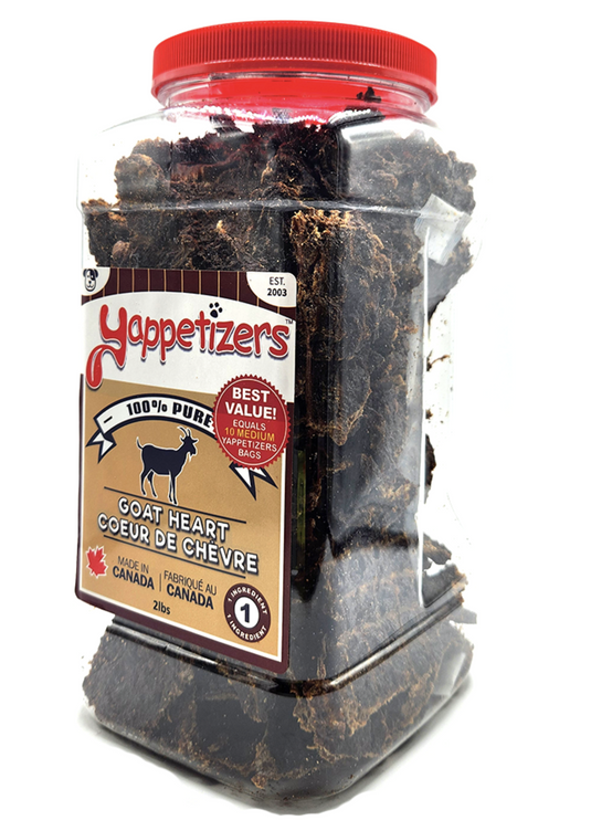 Yappetizers Goat Heart 2lb