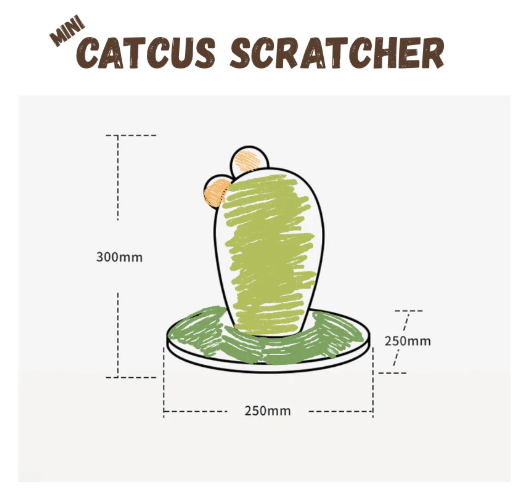 Load image into Gallery viewer, One For Pets Cat Scratcher Catcus - Mini
